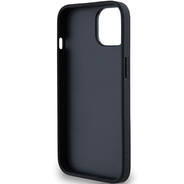 DKNY dėklas iPhone 15 Plus/14 Plus – juodas