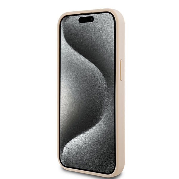 DKNY eko odos dėklas iPhone 15 Plus/14 Plus – rožinis