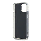 DKNY IML Checkered Mono Pattern dėklas iPhone 15/14/13 – juodas -- iPhone 15
