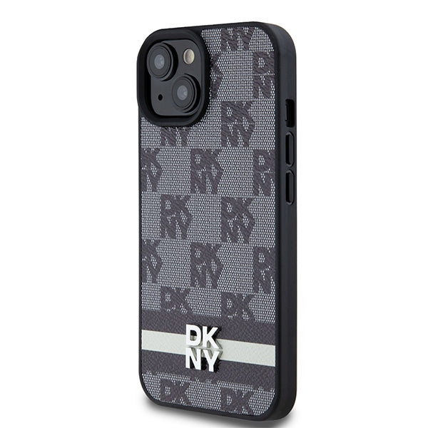 DKNY odinis dėklas iPhone 15/14/13 – juodas