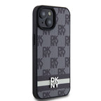 DKNY odinis dėklas iPhone 15/14/13 – juodas