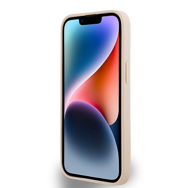 DKNY dėklas iPhone 15/14/13 6,1" – rožinis
