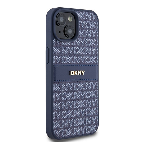 DKNY odinis dėklas iPhone 15/14/13 – mėlynas