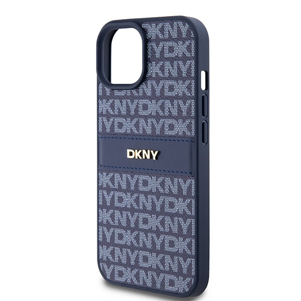 DKNY odinis dėklas iPhone 15/14/13 – mėlynas