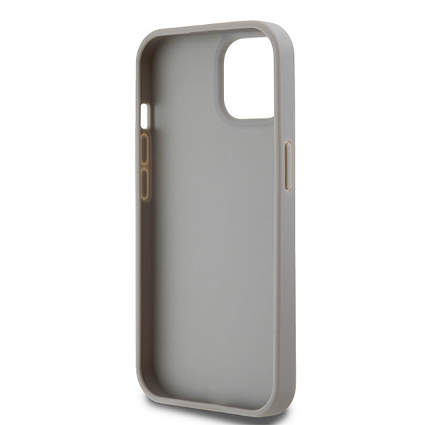 DKNY dėklas iPhone 15/14/13 6,1" – smėlinis