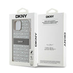 DKNY dėklas iPhone 15/14/13 6,1" – smėlinis