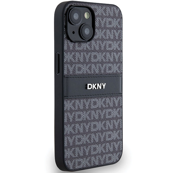 DKNY eko odos dėklas iPhone 15/14/13 – juodas