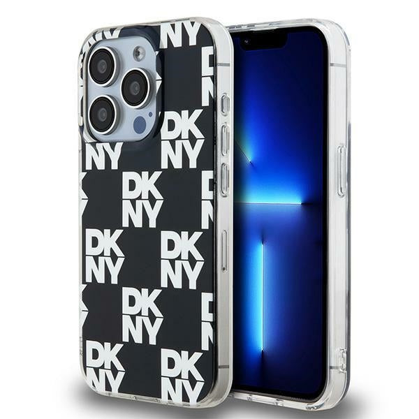 DKNY dėklas iPhone 15 Pro Max – juodas
