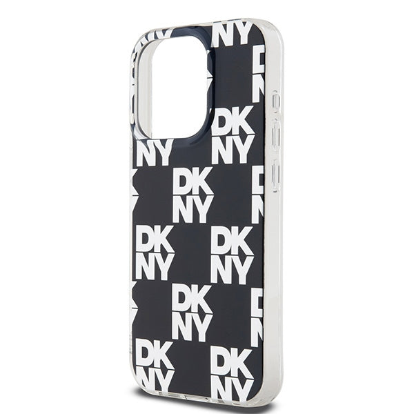 DKNY dėklas iPhone 15 Pro Max – juodas