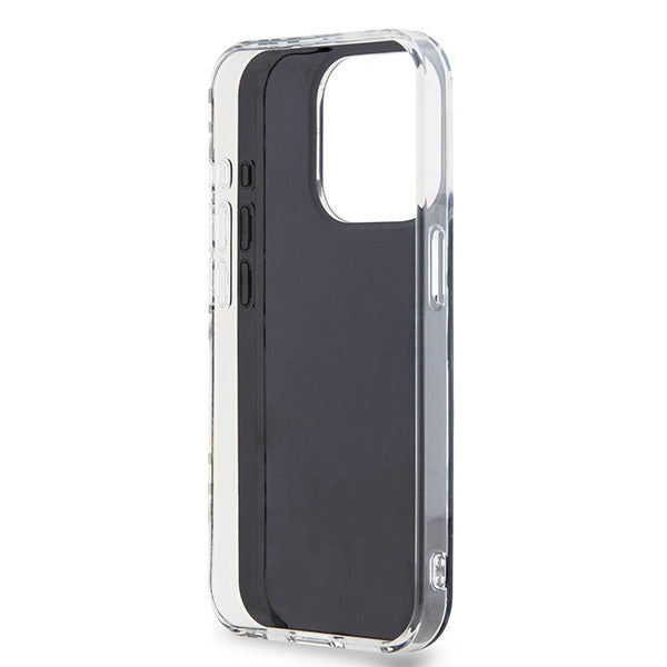 DKNY dėklas iPhone 15 Pro Max – juodas