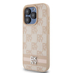 DKNY eco-odos dėklas iPhone 15 Pro Max – rožinis