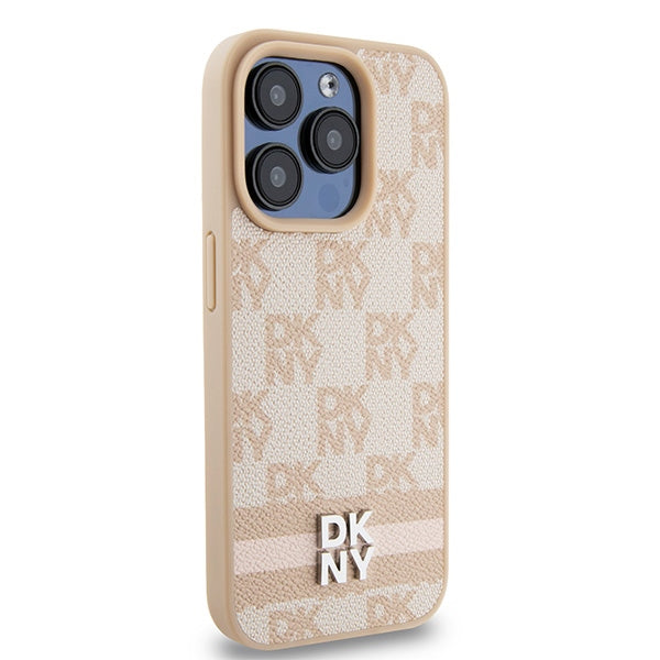 DKNY eco-odos dėklas iPhone 15 Pro Max – rožinis