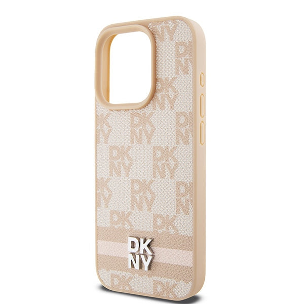 DKNY eco-odos dėklas iPhone 15 Pro Max – rožinis