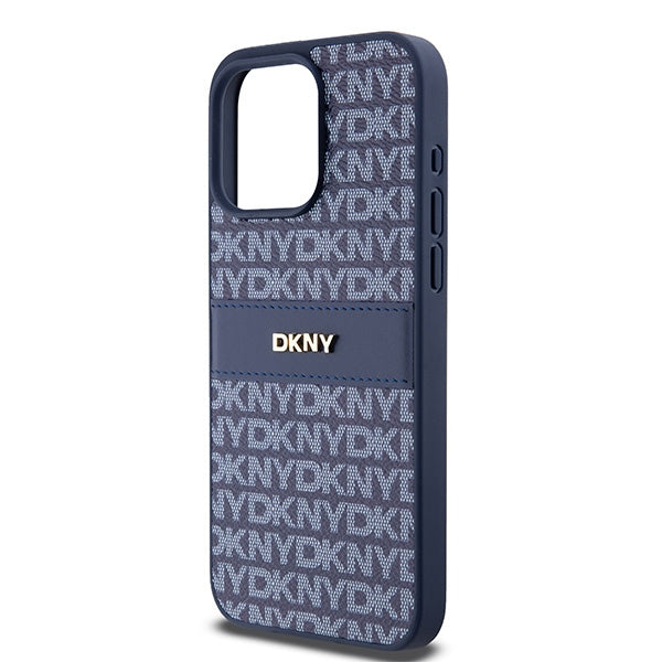 DKNY dėklas iPhone 15 Pro Max – mėlynas