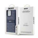 DKNY dėklas iPhone 15 Pro Max – mėlynas
