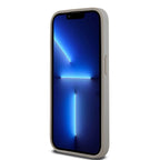 DKNY odinis dėklas iPhone 15 Pro Max – smėlinis