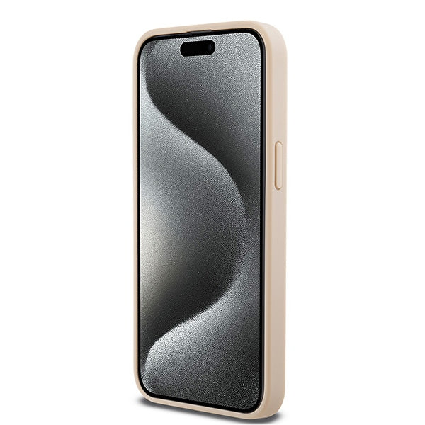 DKNY eko odos dėklas iPhone 15 Pro Max – rožinis