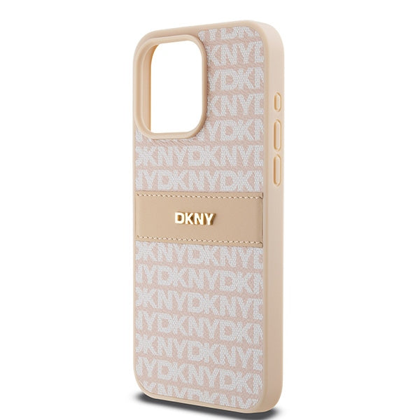 DKNY eko odos dėklas iPhone 15 Pro Max – rožinis