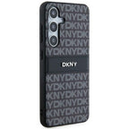 DKNY Mono Stripe & Metal Logo dėklas Samsung Galaxy S24+ – juodas