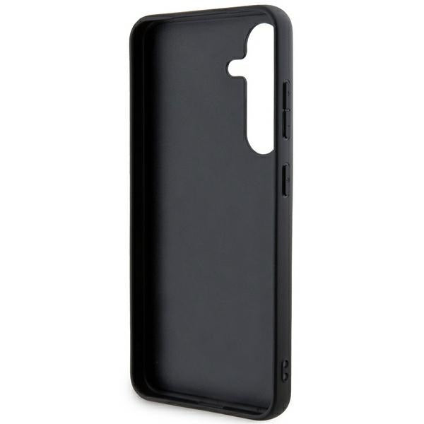 DKNY Mono Stripe & Metal Logo dėklas Samsung Galaxy S24+ – juodas