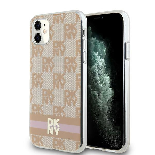DKNY MagSafe dėklas iPhone 11 / XR – rožinis -- iPhone 11