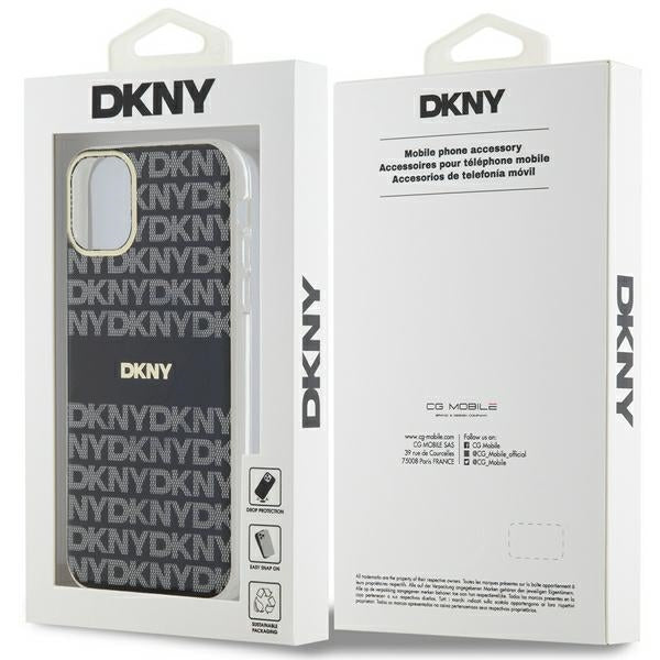DKNY MagSafe dėklas iPhone 11 / XR – juodas -- iPhone 11