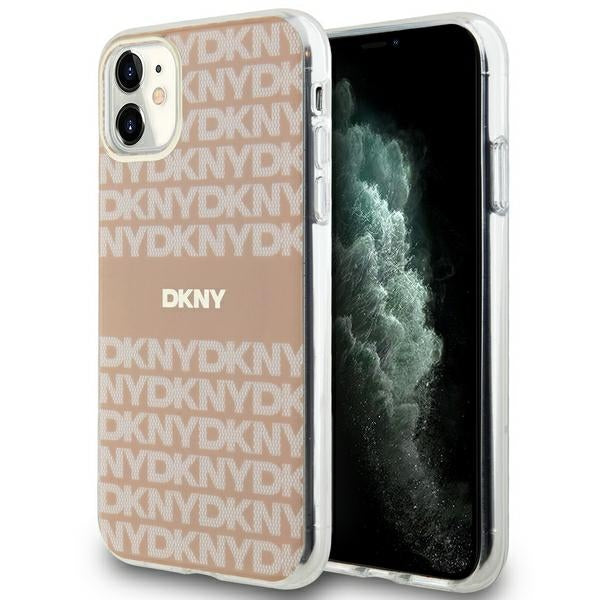 DKNY MagSafe dėklas iPhone 11 / XR – rožinis -- iPhone 11
