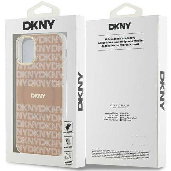 DKNY MagSafe dėklas iPhone 11 / XR – rožinis -- iPhone 11