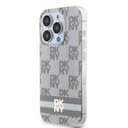 DKNY MagSafe dėklas iPhone 13/13 Pro – smėlio