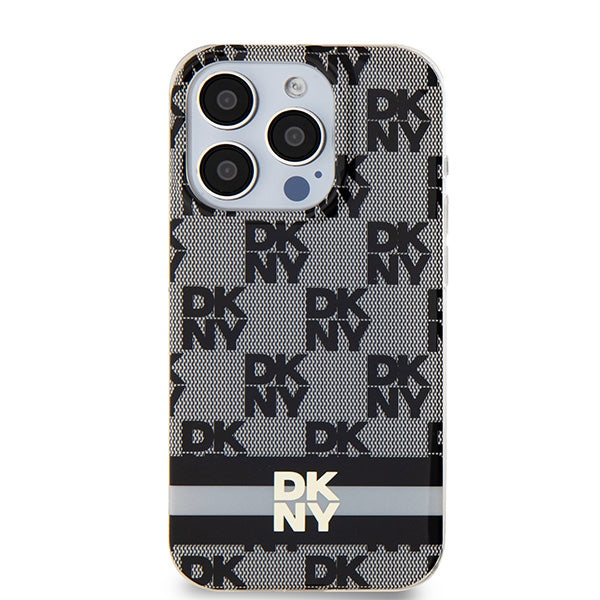 DKNY MagSafe dėklas iPhone 13/13 Pro – juodas