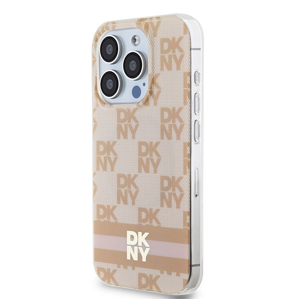 DKNY MagSafe dėklas iPhone 13/13 Pro – rožinis