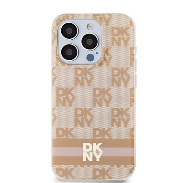 DKNY MagSafe dėklas iPhone 13 Pro Max – rožinis