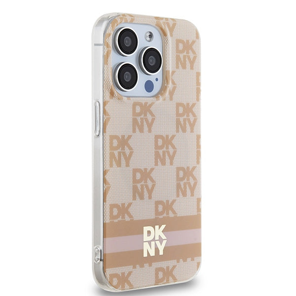 DKNY MagSafe dėklas iPhone 13 Pro Max – rožinis
