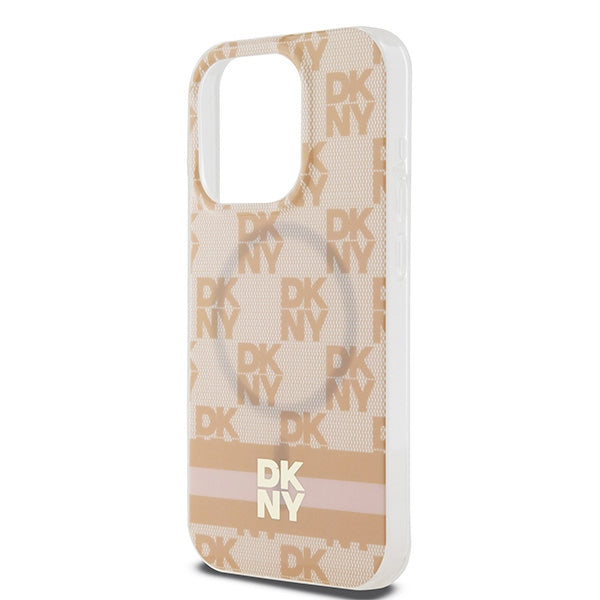 DKNY MagSafe dėklas iPhone 13 Pro Max – rožinis