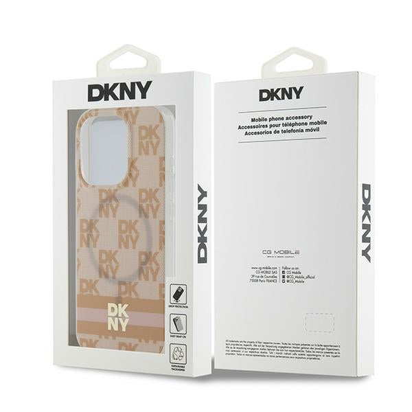 DKNY MagSafe dėklas iPhone 13 Pro Max – rožinis