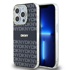DKNY MagSafe dėklas iPhone 13 Pro Max – juodas