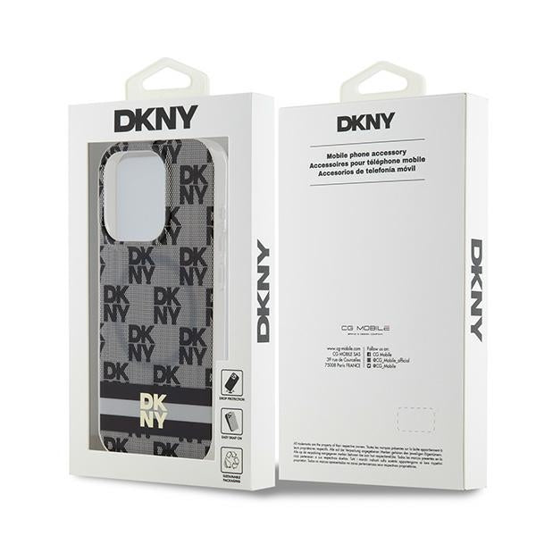 DKNY MagSafe dėklas iPhone 14 Pro – juodas