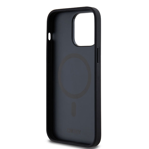 DKNY MagSafe dėklas iPhone 14 Pro – juodas