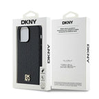 DKNY MagSafe dėklas iPhone 14 Pro – juodas
