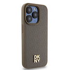 DKNY MagSafe dėklas iPhone 14 Pro – rudas