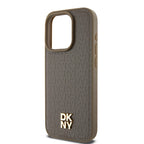 DKNY MagSafe dėklas iPhone 14 Pro – rudas