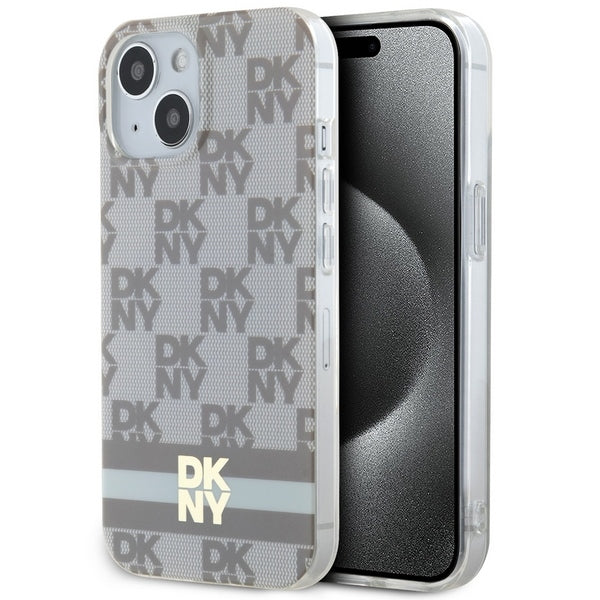 DKNY MagSafe dėklas iPhone 15/14/13 6.1 – smėlio