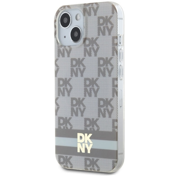 DKNY MagSafe dėklas iPhone 15/14/13 6.1 – smėlio