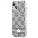 DKNY MagSafe dėklas iPhone 15/14/13 6.1 – smėlio