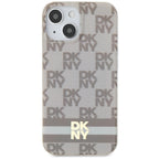 DKNY MagSafe dėklas iPhone 15/14/13 6.1 – smėlio