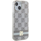 DKNY MagSafe dėklas iPhone 15/14/13 6.1 – smėlio
