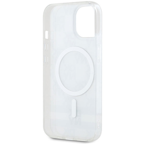 DKNY MagSafe dėklas iPhone 15/14/13 6.1 – smėlio