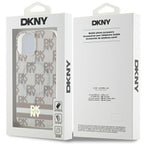 DKNY MagSafe dėklas iPhone 15/14/13 6.1 – smėlio