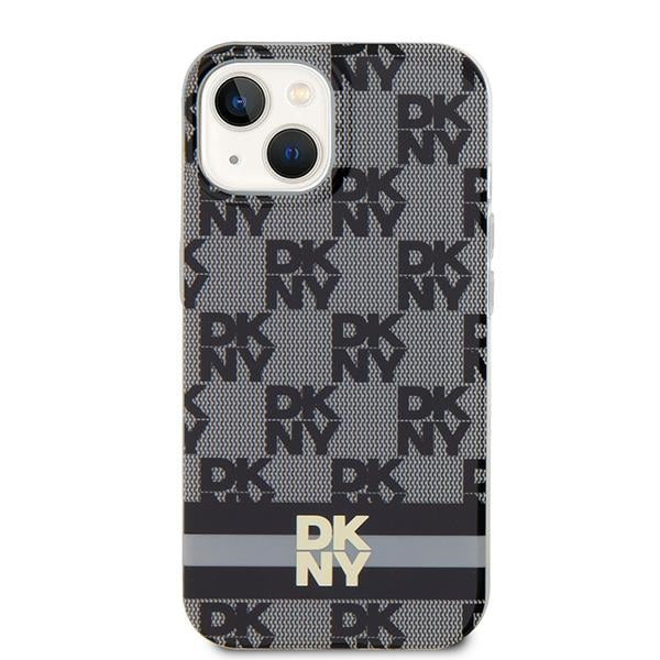 DKNY MagSafe dėklas iPhone 15/14/13 6,1" – juodas
