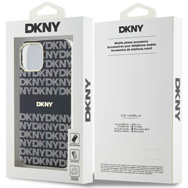 DKNY MagSafe dėklas iPhone 15/14/13 6.1 – juodas